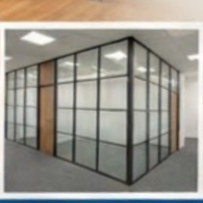 Glazed commercial partitions